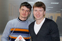 Денис Батов с Алексеем Ягудиным